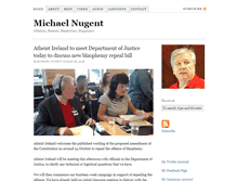 Tablet Screenshot of michaelnugent.com